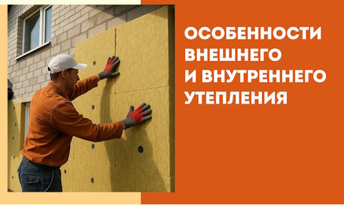 Какие особенности внешнего и внутреннего утепления в Серпухове