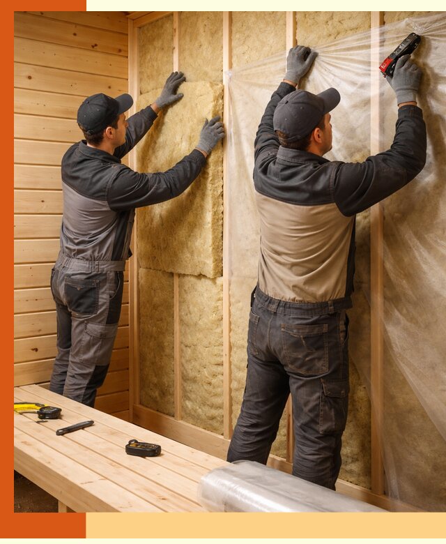 Профессиональное утепление сауны в Серпухове с гарантиями качества