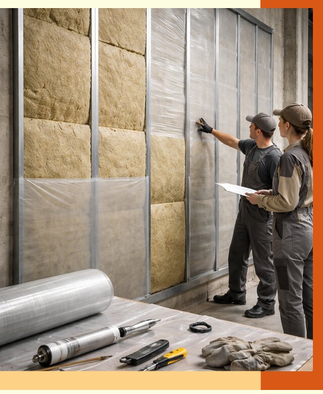 Утепление склада химсырья в Серпухове от 4572 руб. под ключ | ТепломастерСрп