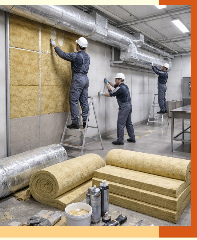 Утепление пищевого цеха в Серпухове от 12701 руб./м² — комплексно под ключ | ТепломастерСрп