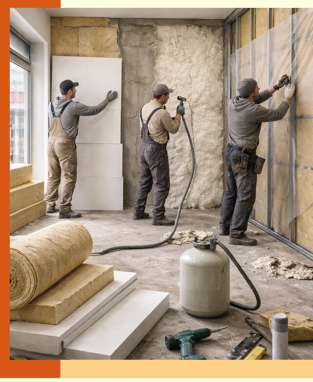 Утепление магазина в Серпухове: комплексные решения по теплоизоляции