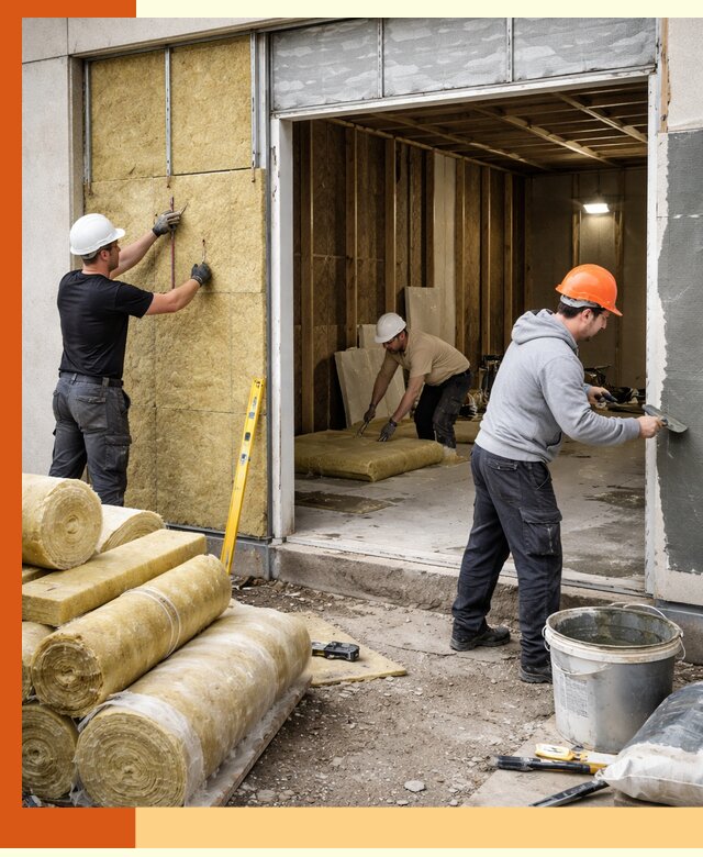 Утепление торгового павильона в Серпухове — качественно и энергоэффективно