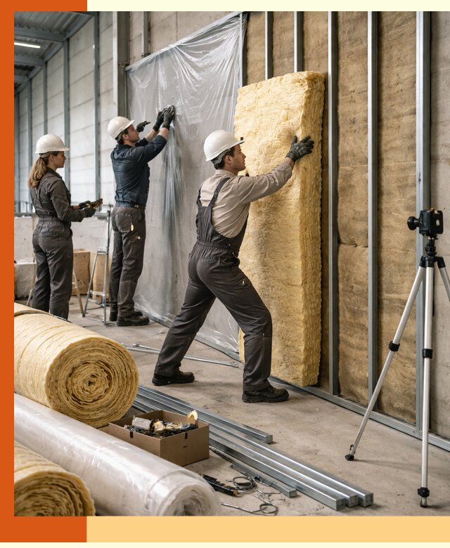 Утепление складского терминала в Серпухове профессионально и надёжно