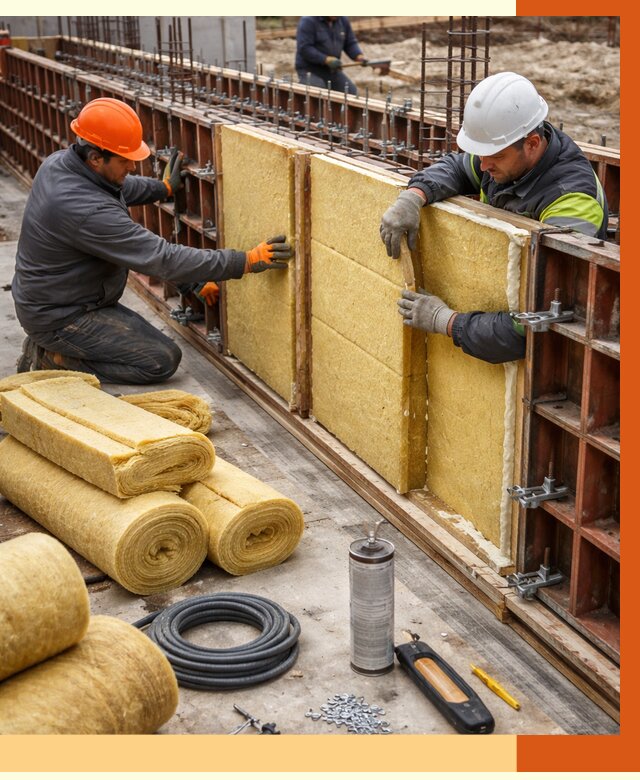 Теплоизоляция опалубки в Серпухове от 7316 руб. за м2 — услуги и монтаж | ТепломастерСрп