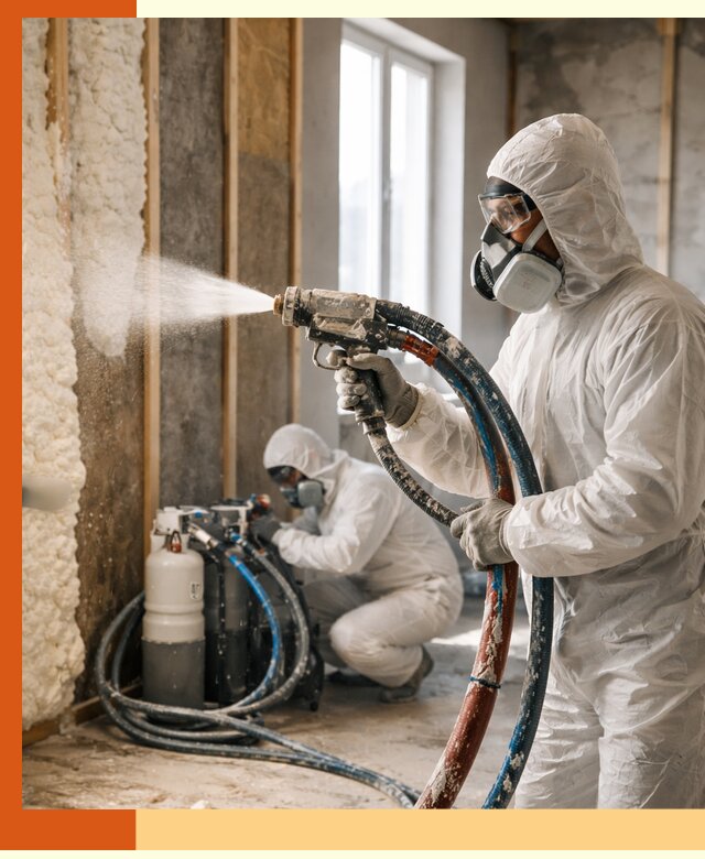 Пенополиуретан напыление для утепления зданий в Серпухове