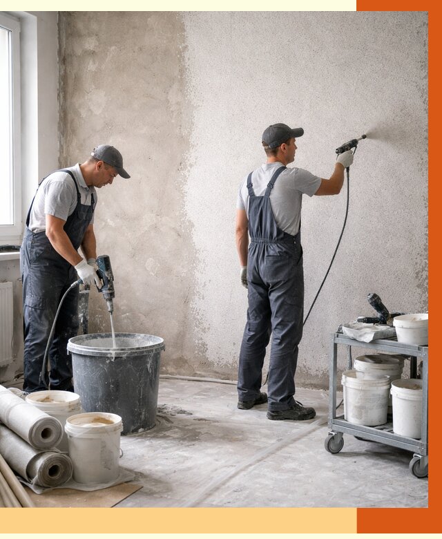 Утепление стен жидкой теплоизоляцией в Серпухове от 4268 руб/м² | ТепломастерСрп