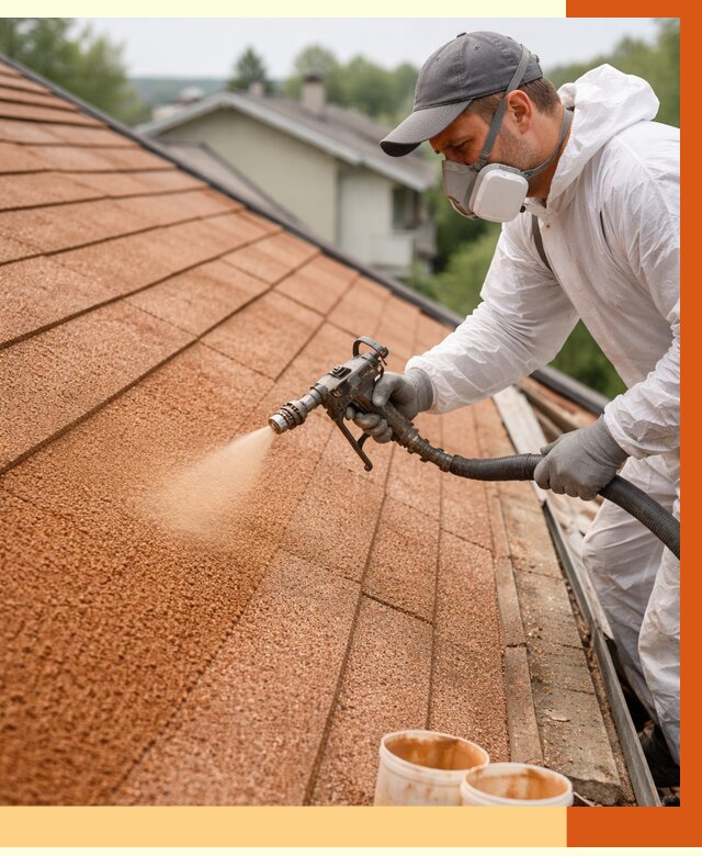 Утепление кровли жидкой пробкой в Серпухове от 2743 руб./м² под ключ | ТепломастерСрп