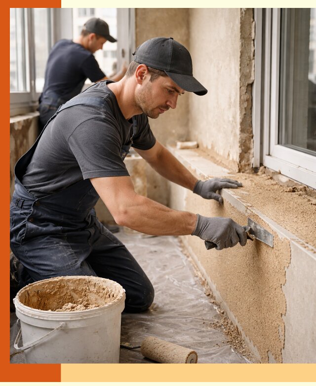 Утепление балкона жидкой пробкой в Серпухове для защиты и комфорта