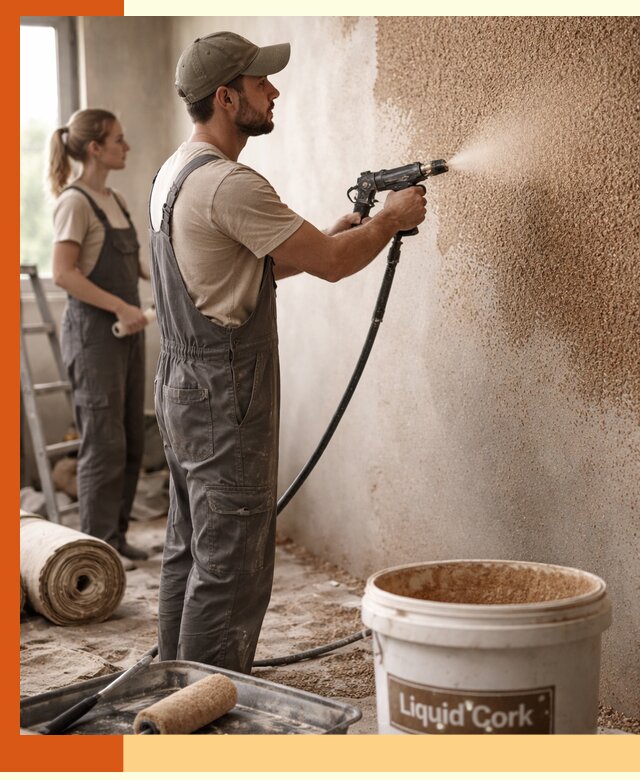 Утепление стен жидкой пробкой в Серпухове эффективное и долговечное