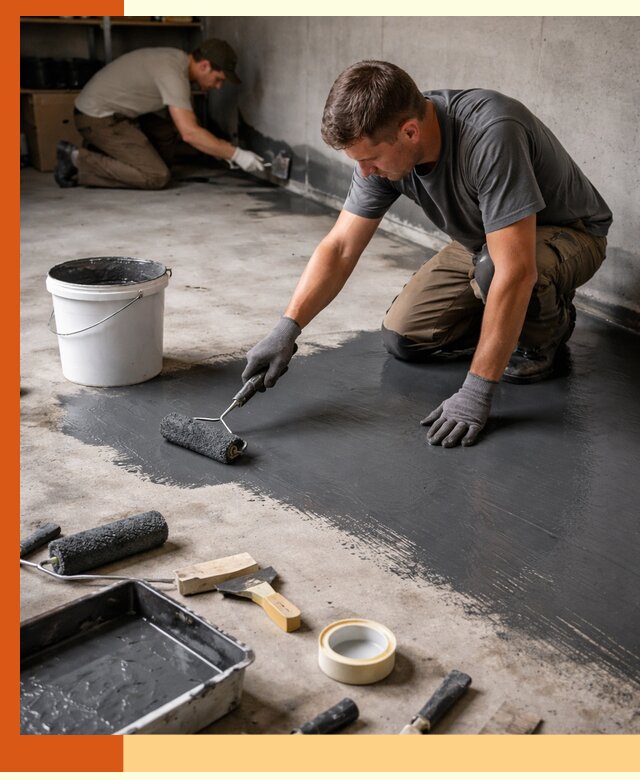 Гидроизоляция гаражного пола в Серпухове — надежная защита от влаги