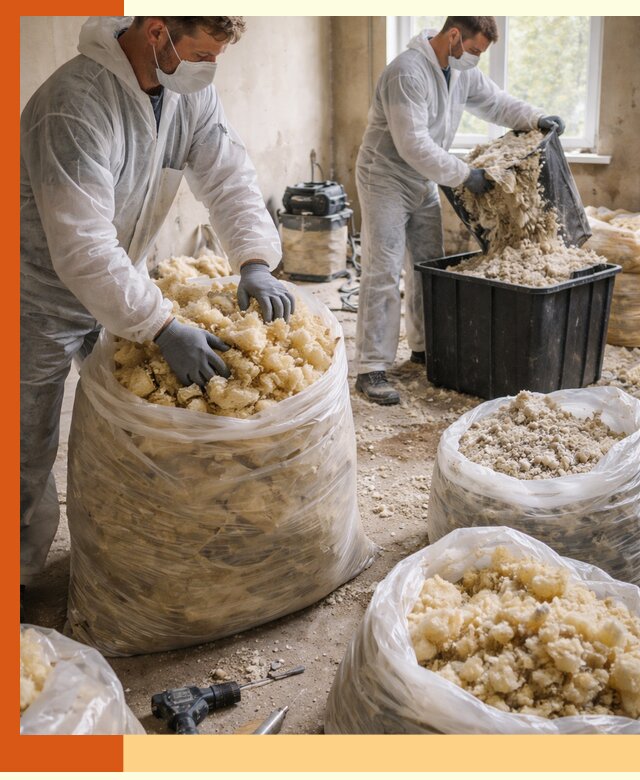 Утилизация старого утеплителя в Серпухове быстро и безопасно