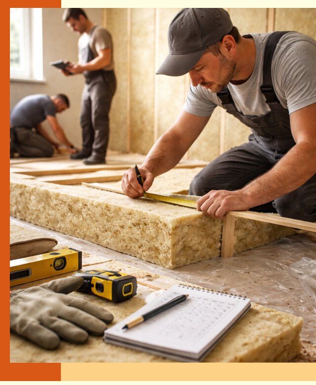 Расчет толщины утеплителя для зданий и помещений в Серпухове