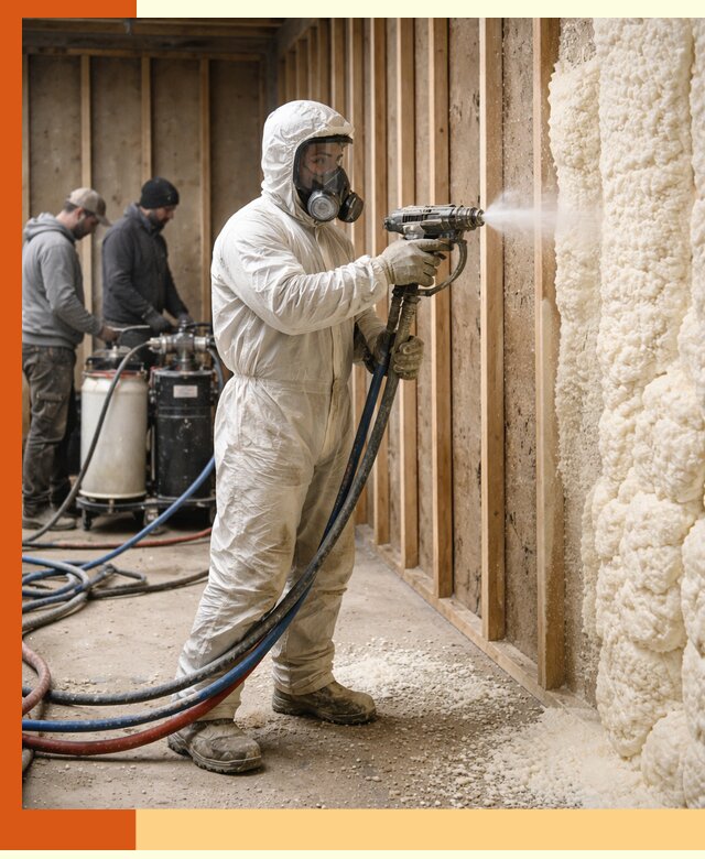 Обучение напылению ППУ: курсы для специалистов в Серпухове