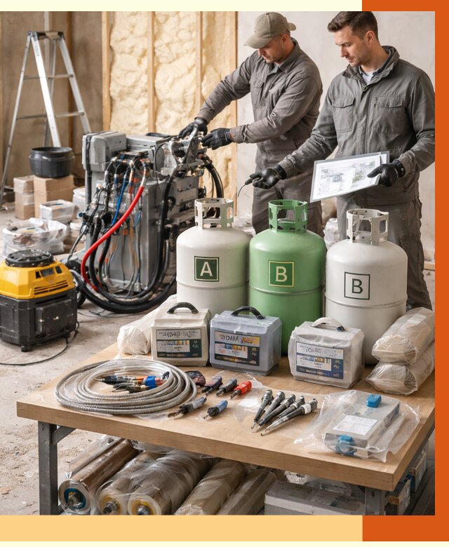 Продажа компонентов ППУ с консультацией в Серпухове от 4268 руб. | ТепломастерСрп