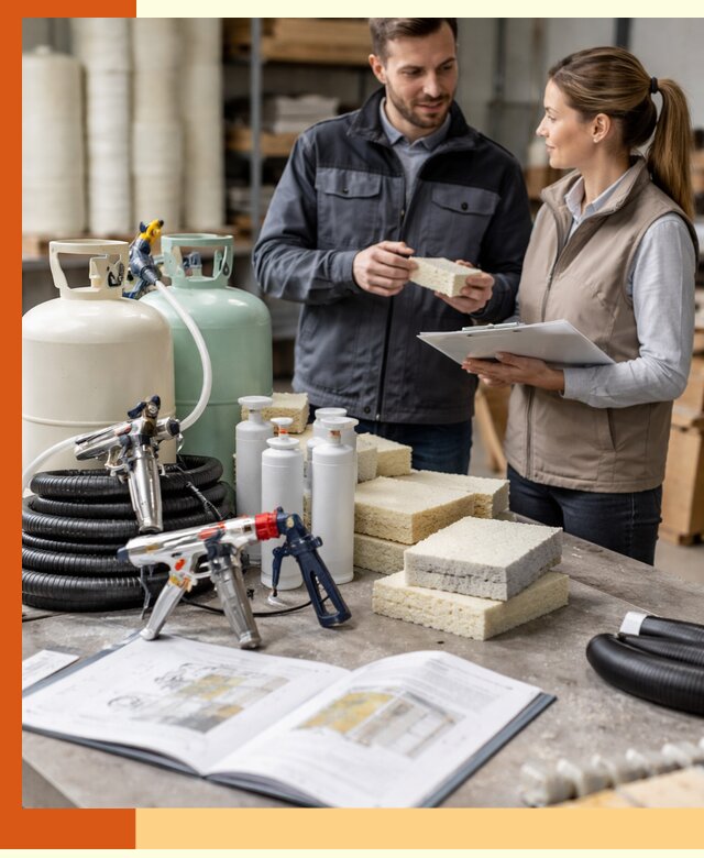 Продажа компонентов ППУ с профессиональной консультацией в Серпухове